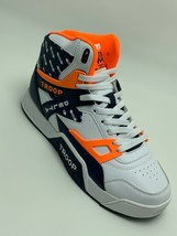 Men&#39;s Troop Delta White | Navy | Orange Hi-Top Sneakers NWT - £77.08 GBP