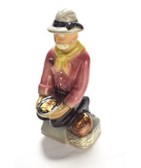 Vintage EZRA BROOKS Bourbon Whiskey Decanter Gold Rush Miner Heritage Ch... - $54.19 CAD