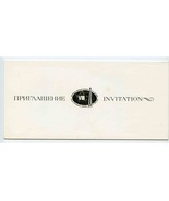 Invitation to VIII World Petroleum Congress Reception Moscow Russia 1971 - £21.77 GBP