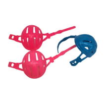 3 Vintage 1994 Mattel Hot Skatin Barbie Replacement Plastic Helmets Pink + Blue - £14.86 GBP