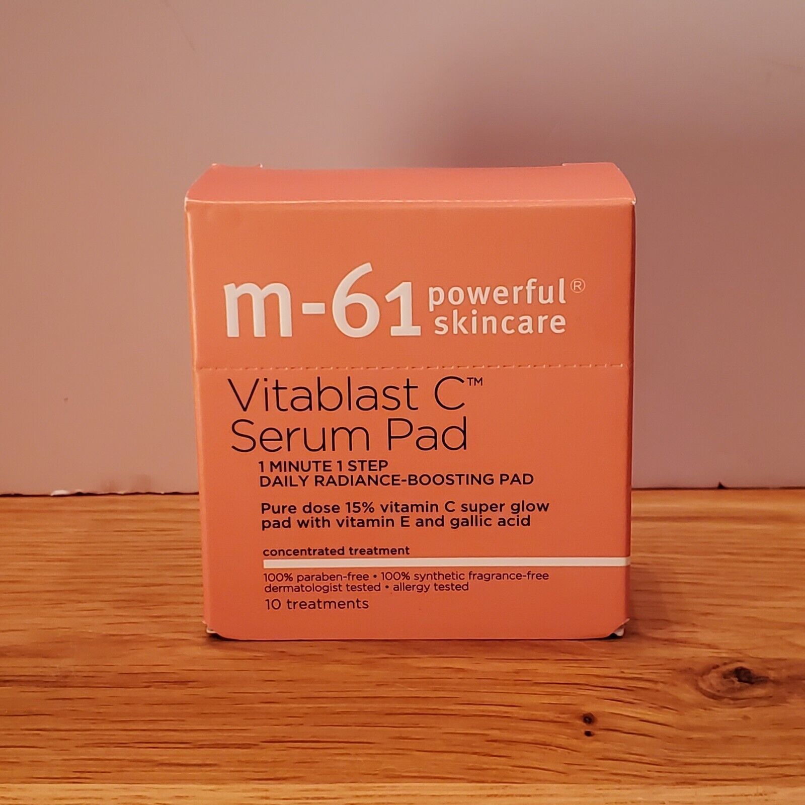 Primary image for M-61 Vitablast C Serum Pad 10 Treatments Boxed