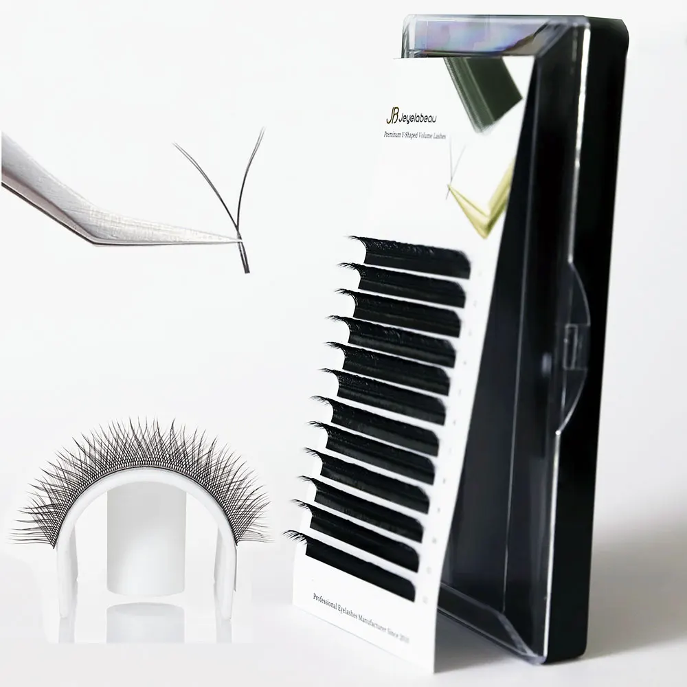 Ping yy eyelashes extension faux mink y shape lashes natural soft hand made mixed false thumb200