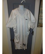 White Football Jersey Youth Blank Nike Vapor Mesh Size XL Boy&#39;s NEW - £26.19 GBP