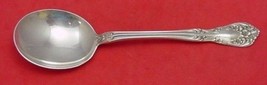 Chateau Rose by Alvin Sterling Silver Cream Soup Spoon 6 1/4&quot; Vintage - £53.73 GBP