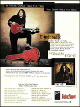 Robben Ford 1997 Tiger Walk ad Workshop Tour Dates 8 x 11 advertisement ... - $3.60