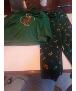 Rudulph Girls Green Pajama Set 4T - $35.52