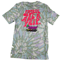 The Nike Tee NSW Sports Are A Trip Tie Dye Green Shirt Size Small Tee DM2255 - £17.96 GBP