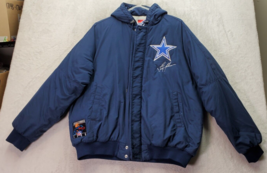 Dallas Cowboys VTG Swingster Jacket Football Mens Large Navy Troy Aikman RARE - $177.24