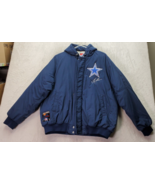 Dallas Cowboys VTG Swingster Jacket Football Mens Large Navy Troy Aikman... - $177.24
