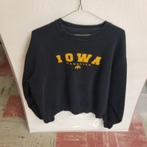 Vintage Gear For Sports NCAA Iowa Hawkeyes Black Men&#39;s Size Large Sweater - $24.70