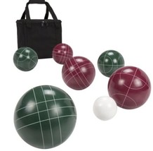 Bocce Ball Set Regulation Outdoor Family Bocce Game For Backyard Lawn - £34.25 GBP