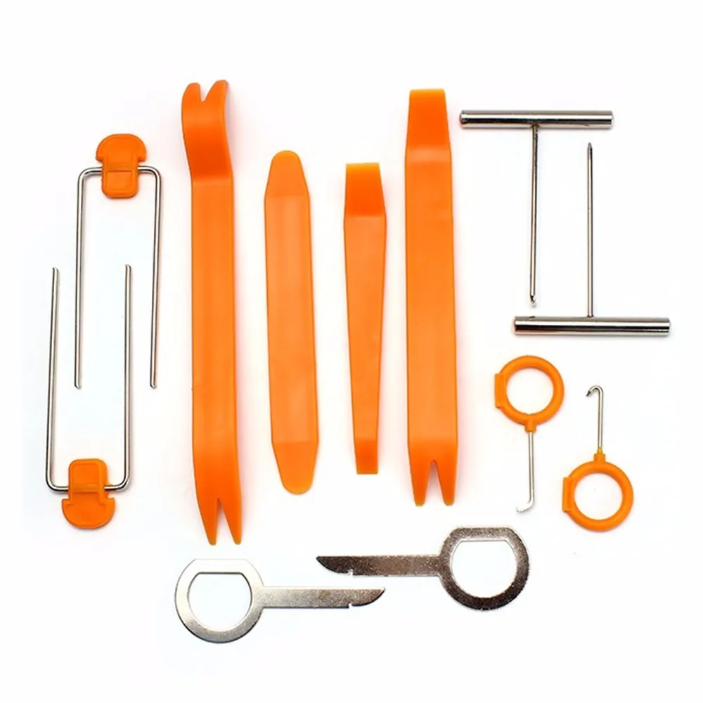 House Home Plastic Auto Dismantle Tools Kit Car Radio Door Clip Panel Trim Dash  - £19.66 GBP