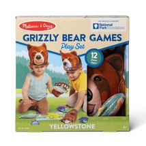 Yellowstone Nat'l Park Grizzly Bear Games and Play Set, Melissa & Doug, New - $41.57