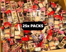 Lot of 25 NEW Kiss Nails Impress Press On Manicure Random Assortment Wholesale A - £86.52 GBP