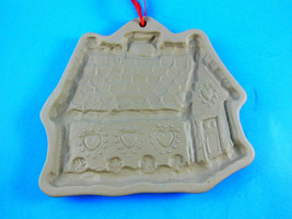 Brown Bag Cookie cutter Art Stoneware Craft Mold Christmas Gingerbread H... - $7.42