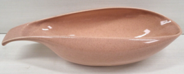 Steubenville Russel Wright American Modern Coral Gravy Boat Vintage Dish MCM USA - £23.71 GBP