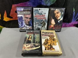 The Hammer Collection VHS Lot of 5 Frankenstein Abominable Dracula Prehistoric - £30.96 GBP