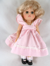 Vtg 1988 Vogue Ginny 8&quot; Plastic Doll Blond w Blue Eyes in vintage shoes ... - £15.61 GBP