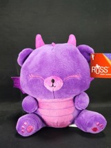 Russ Purple Pink Baby Dragon Plush Stuffed Animal Drago Fantasy Kingdom ... - $12.86