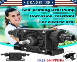Self-Priming Transfer Oil Fluid Pumps Electric Drill Powered Water Drill... - $27.99