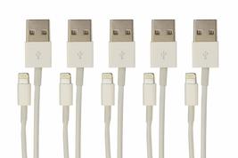 VisionTek Lightning to USB White 1 Meter Cable, 5 Pack - 900759 - £27.87 GBP