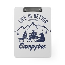 Personalized Clipboard with Rustic Camping Design, Perfect for Outdoor E... - £38.08 GBP