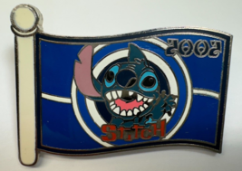 2009 Disney WDW Character Flags Stitch LE-1000 Pin - $12.86