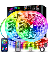 Led Lights for Bedroom 100 Ft (2 Rolls of 50Ft) Music Sync Color Changin... - €12,58 EUR Led Lights for Bedroom 100 Ft (2 Rolls of 50Ft) Music Sync Color Changin... - €12,58 EUR