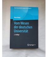 Vom Wesen der deutschen Universitt by Rene Koenig (German) Hardcover Book - £59.87 GBP