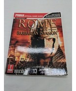 Rome Total War Barbarian Invasion Prima Official Game Guide Book - $24.64 CAD
