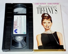 Breakfast At Tiffanys VHS Audrey Hepburn, Patricia Neal, George Peppard - £2.35 GBP