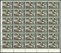 RW49, Mint VF Sheet of 30 $7.50 Duck Stamps Scarce! - Stuart Katz - £219.23 GBP