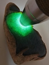 Icy Ice Green 100% Natural Burma Jadeite Jade Rough Stone # 1240 carat / 248 g - £943.74 GBP
