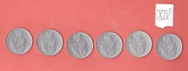 6 Coins 100 Lire Cent 1966 to 1971 Coin Series-
show original title

Original... - $13.04