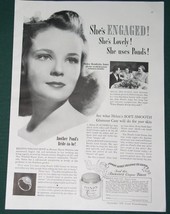 Pond&#39;s Cold Cream Good Housekeeping Magazine Ad Vintage 1941 - £11.84 GBP