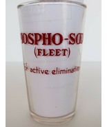 Vintage Fleet Phospho Soda Graduated 3oz Measuring Glass Tumbler - $281.97 MXN