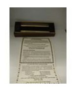 Auditor&#39;s Point Automatic Pen and Pencil set Gold Tone  - $12.22 CAD