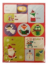 The Gift Wrap Company Self-Adhesive Holiday Label Sheets, Character Craze - £5.53 GBP