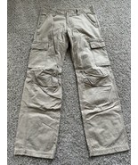 S.Oliver Premium Chino Cargo Pants Size 32x34 Flawed Flat Front Pockets - $16.66 CAD
