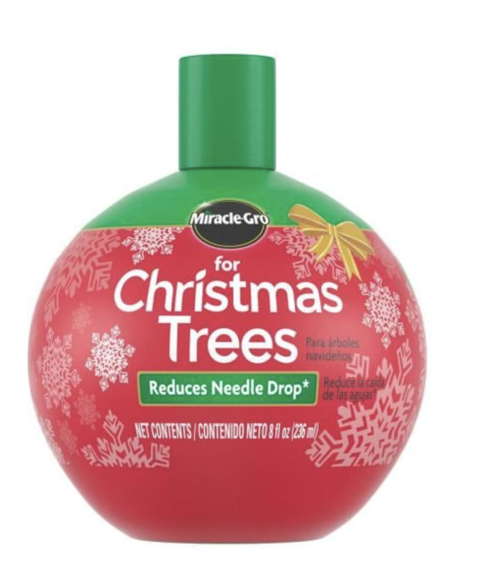 Primary image for Miracle-Gro for Christmas Trees, Tree Food Prevents Needle Drop, 8 Fl. Oz.