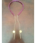 Purple headband with dangling-Brand New-SHIPS N 24 HOURS - €22,05 EUR