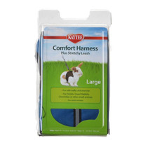 Kaytee Comfort Harness Plus Stretchy Leash Assorted Colors Large - 1 count - £22.53 GBP