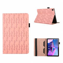 For Lenovo Tab M10 3rd Gen Lucky Bamboo Pattern Leather Tablet Case(Pink) - £18.88 GBP