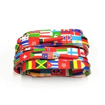 International Flag Flat Shoe Laces  - $137.01 MXN