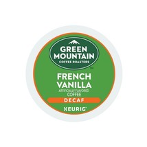 Green Mountain DECAF French Vanilla Coffee 24 to 144 Keurig Kcups Pick Any Size  - £19.89 GBP+