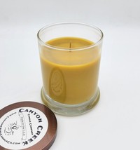 New Canyon Creek Candle Company 8oz Status Jar Cinnamon Vanilla Handmade - £14.87 GBP