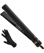 HOT TOOLS Pro Artist Black Gold Ionic 1 1/4 Inch Flat Iron Use as Straig... - $167.99