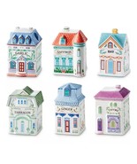 NEW NO BOX Lenox Spice Village 6 Pc Spice Jar Set #4 Houses 2024 - $223.40 CAD