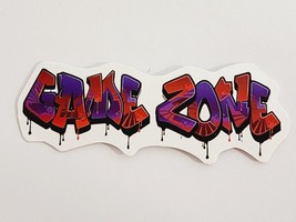 Game Zone Multicolor Dripping Words Video Game Theme Sticker Decal Embellishment - £1.81 GBP