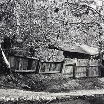 Outside View of The House Of Mystery Oregon Vortex Gold Hill Photograph Vintage - £6.91 GBP